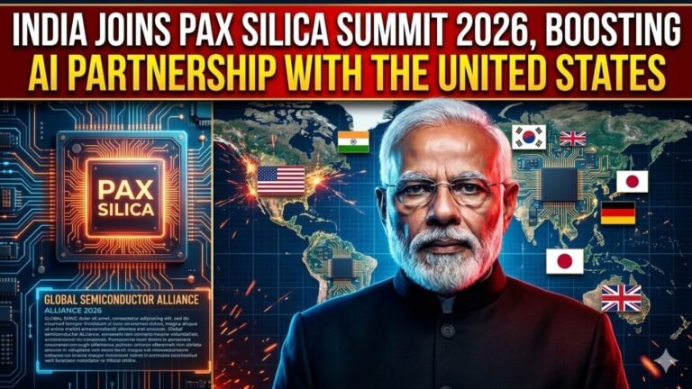 India Joins Pax Silica Summit 2026, Boosting AI Partnership With the United States